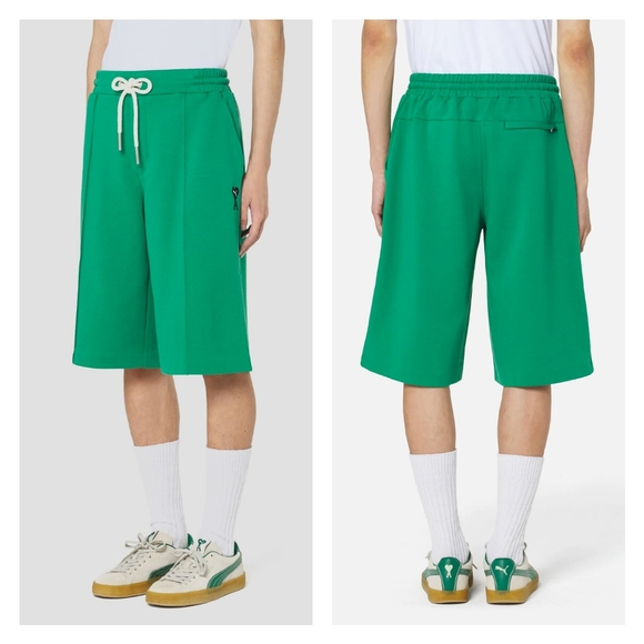 Puma X Ami Alexandre Mattiussi Green Shorts NWT Size Small $110